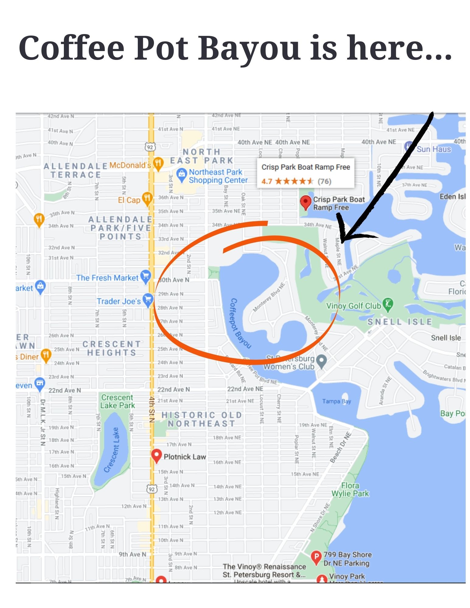 Coffee Pot Bayou Homes for Sale St Petersburg FL Real Estate