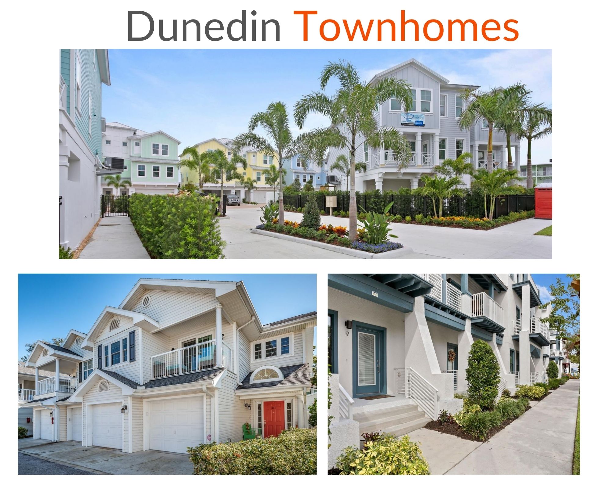 Dunedin FL Townhomes Dunedin Florida Real Estate
