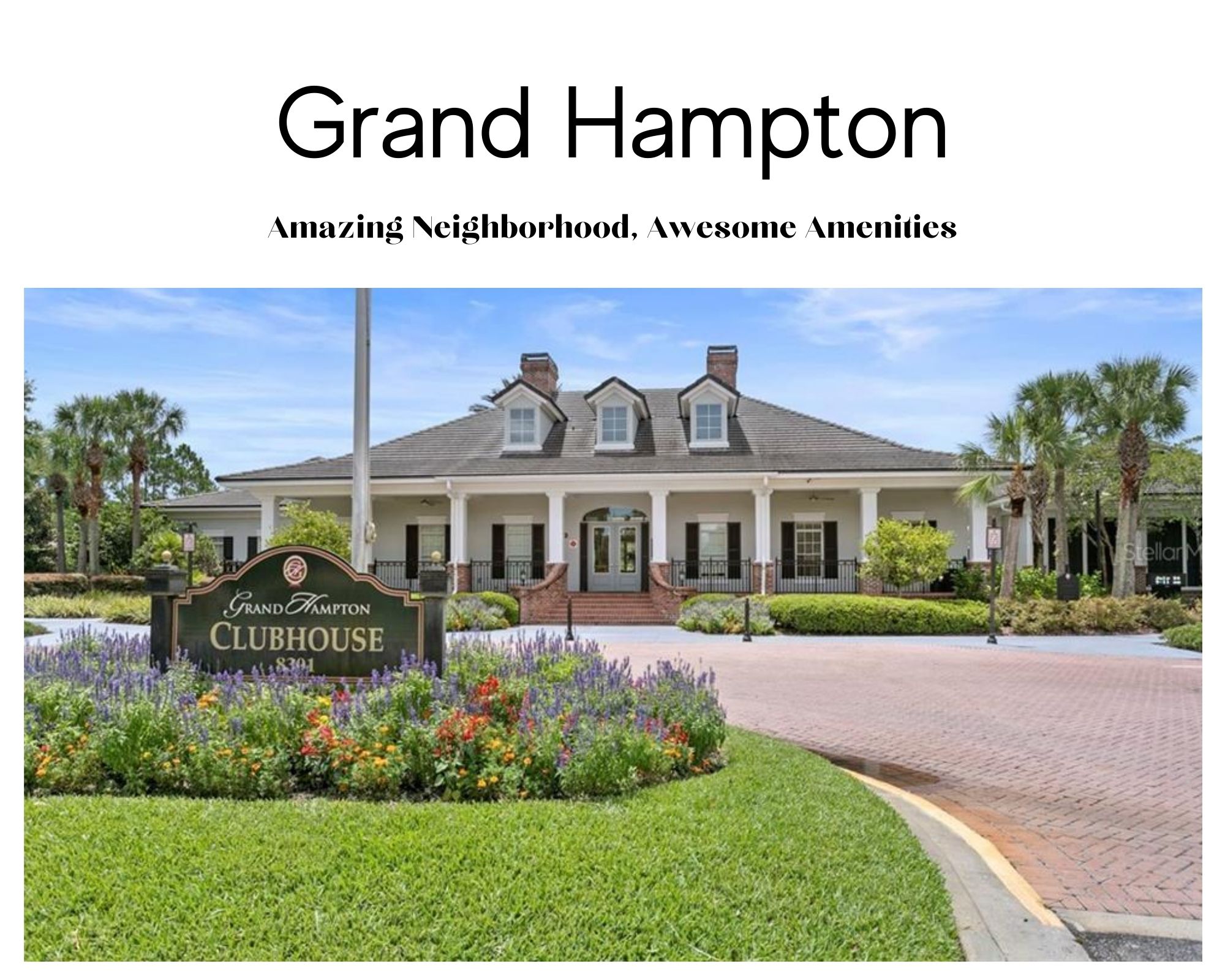 Grand Hampton New Tampa Real Estate Grand Hampton Homes for Sale