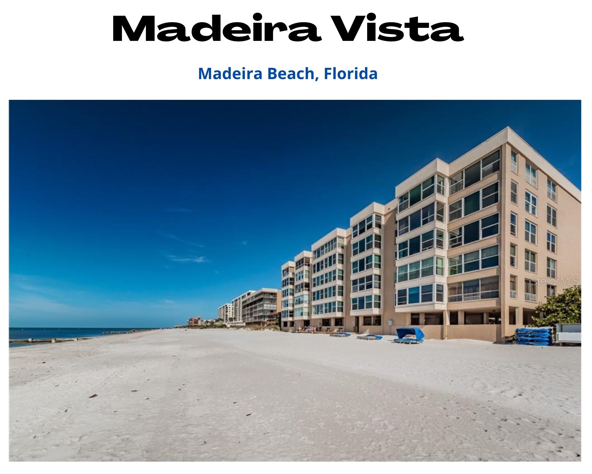 Madeira Vista Condos Madeira Beach FL Madeira Beach FL