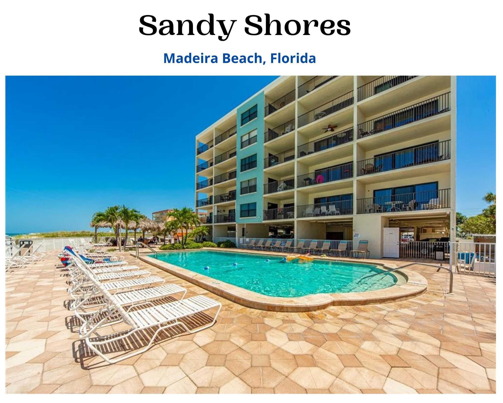 Sandy Shores Condos Madeira Beach FL Condos For Sale