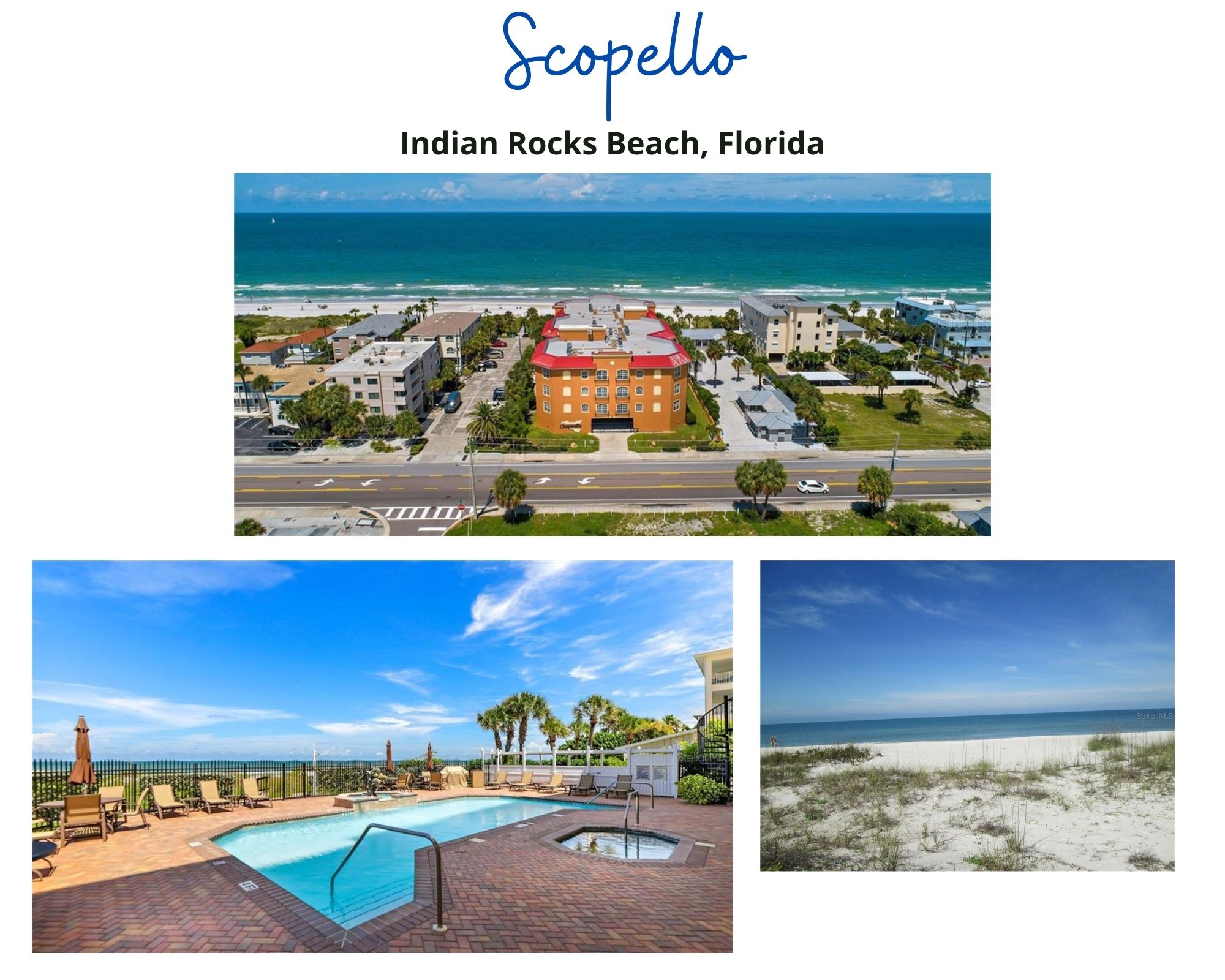 Scopello Indian Rocks Beach Florida Condominiums For Sale