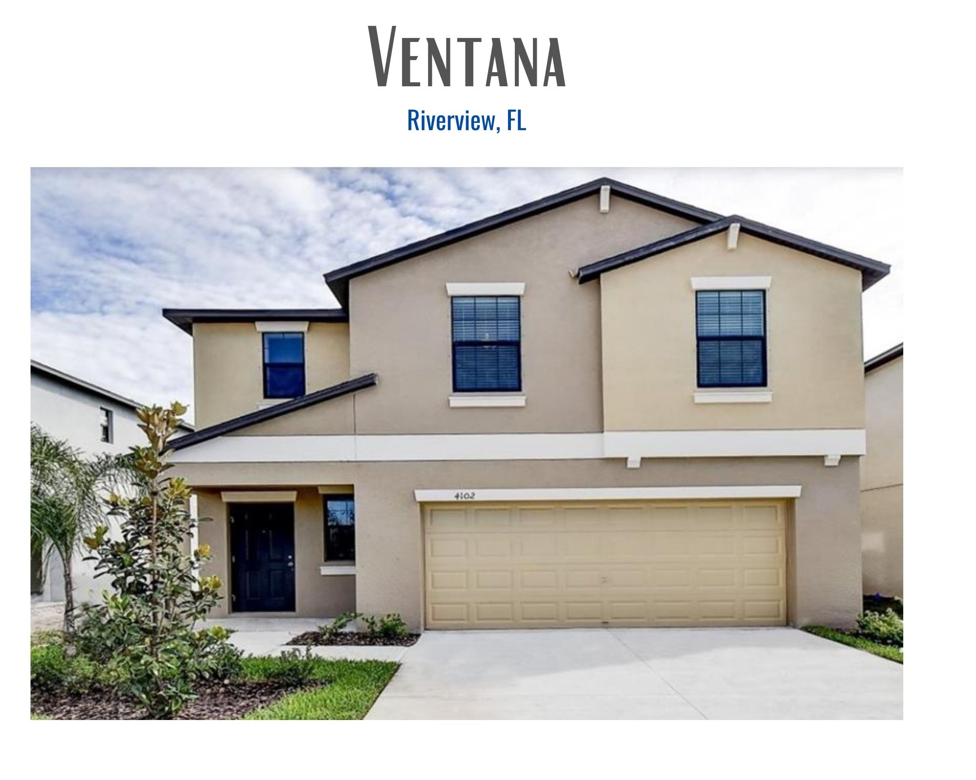 Ventana Riverview FL Real Estate Ventana Homes for Sale