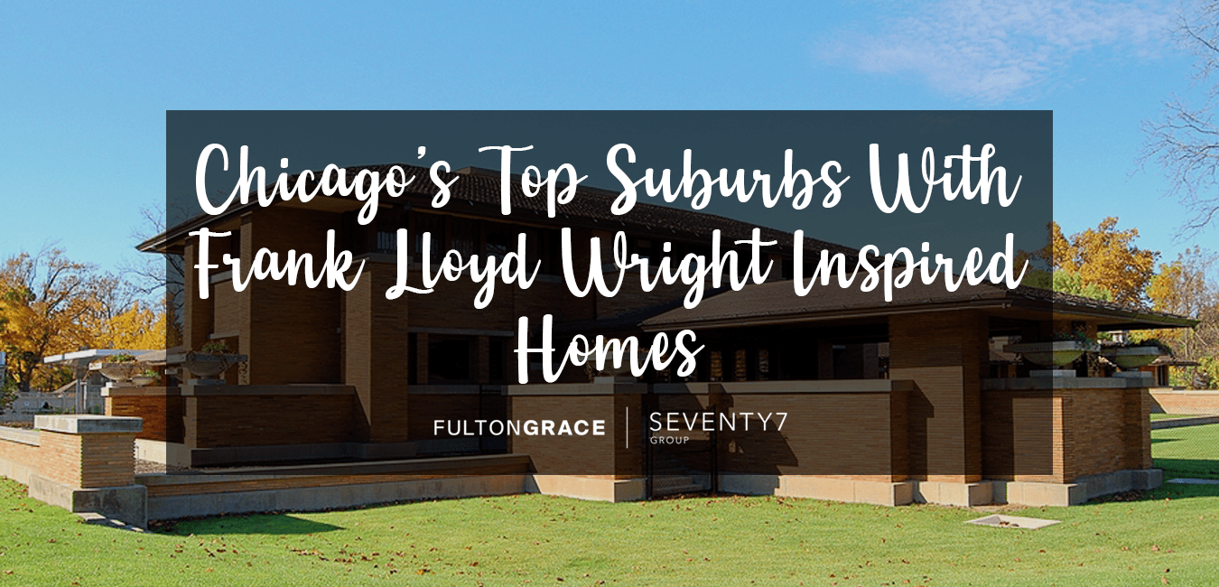 Chicago Suburbs With Frank Lloyd WrightInspired Homes For Sale Right Now