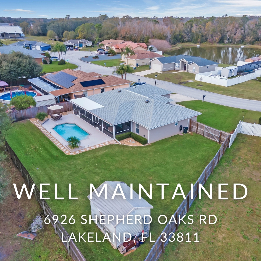 JUST LISTED 6926 Shepherd Oaks Rd, Lakeland, FL 33811