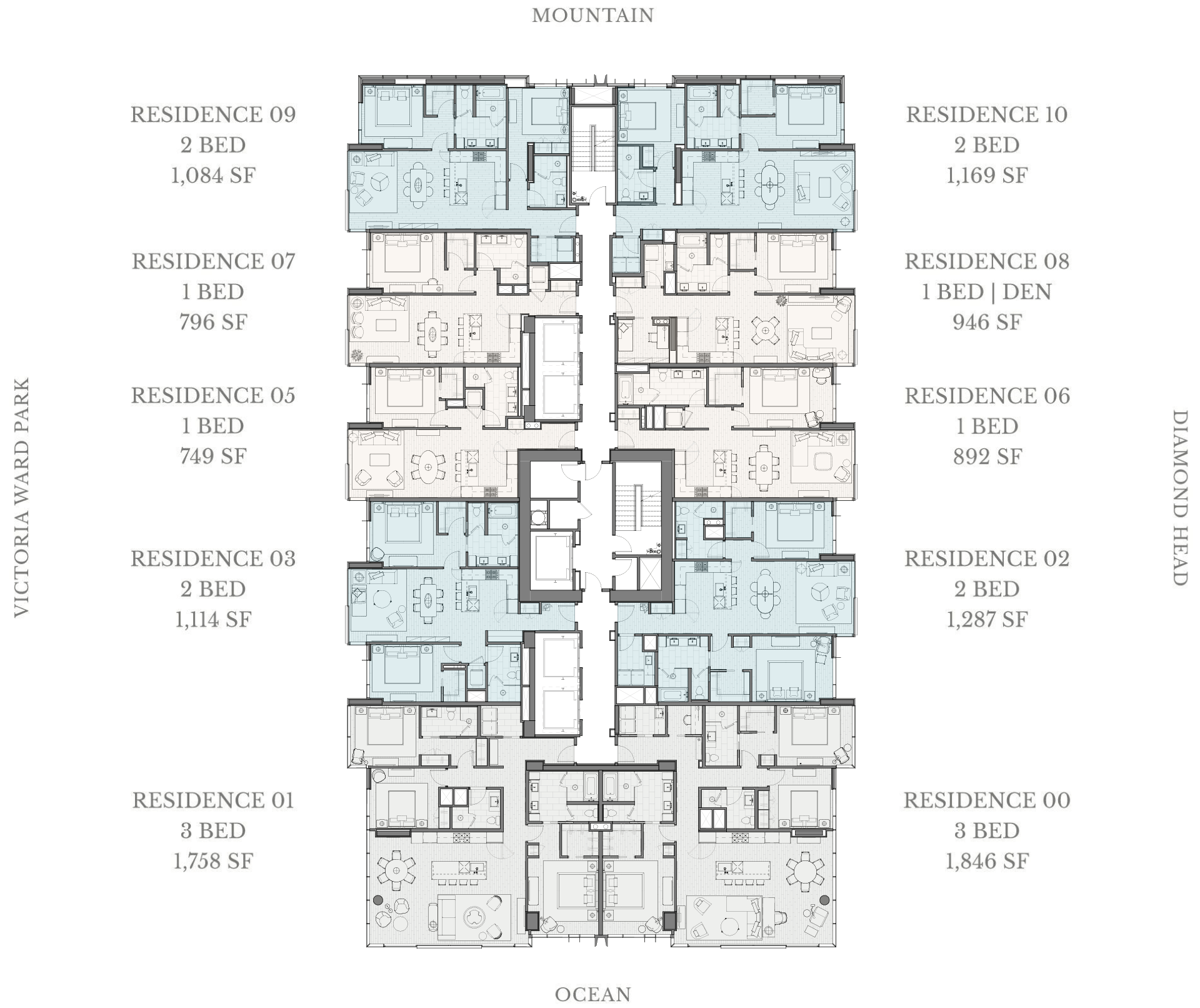Victoria Place Luxury Living In Ward Village, Honolulu