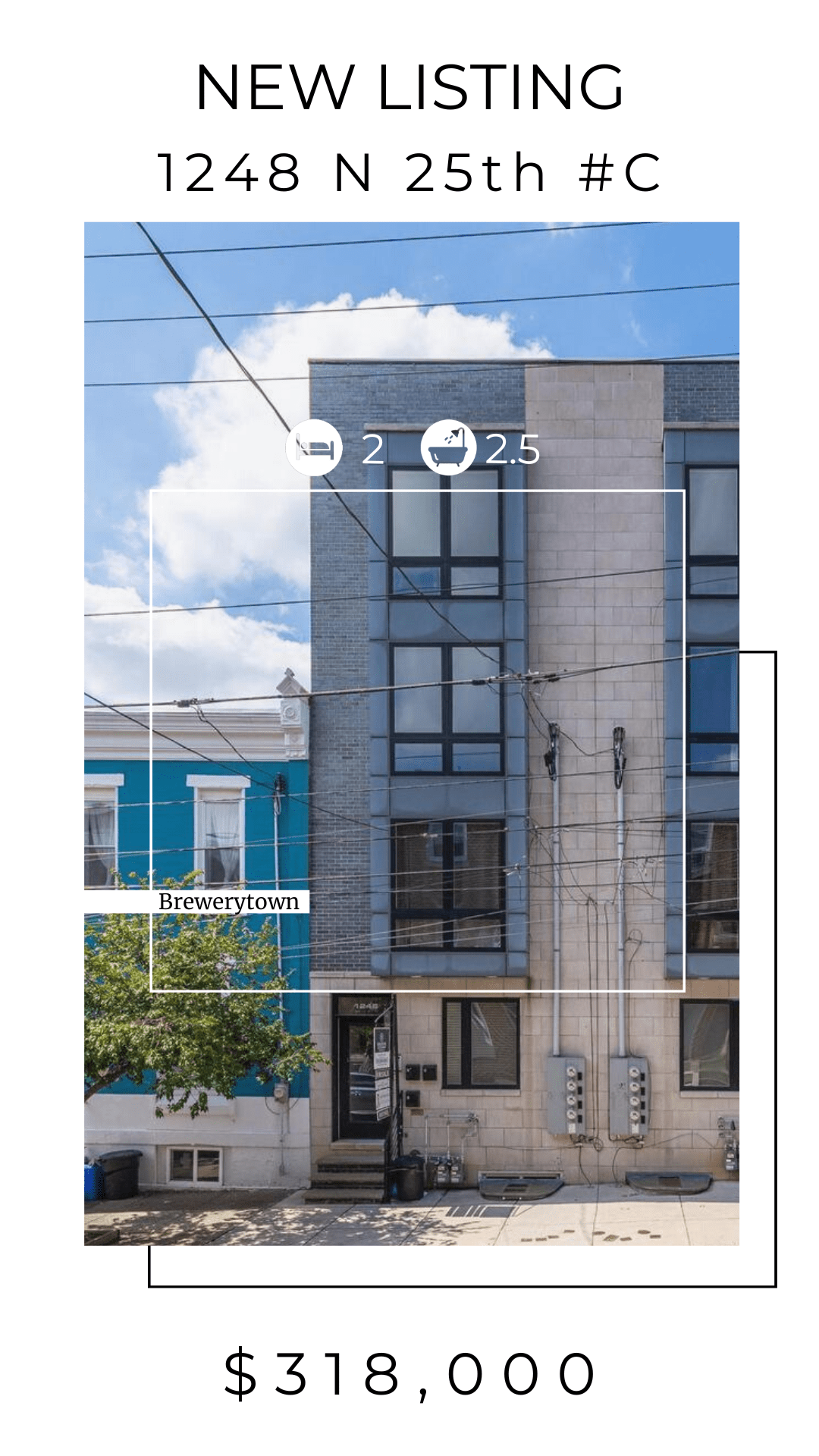 NEW Boutique Condo in Brewerytown with Roof Deck!