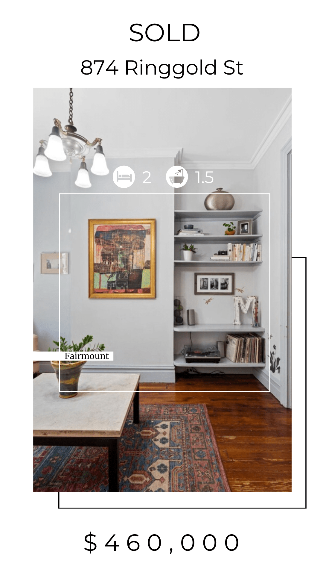 Charming Home Sold in Fairmount!