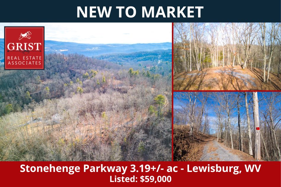 NEW TO MARKET! Stonehenge Parkway 3.19+/ ac Lewisburg, WV 24901