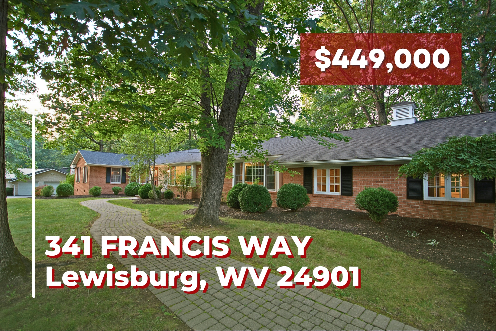 341 Francis Way Lewisburg, wv 24901
