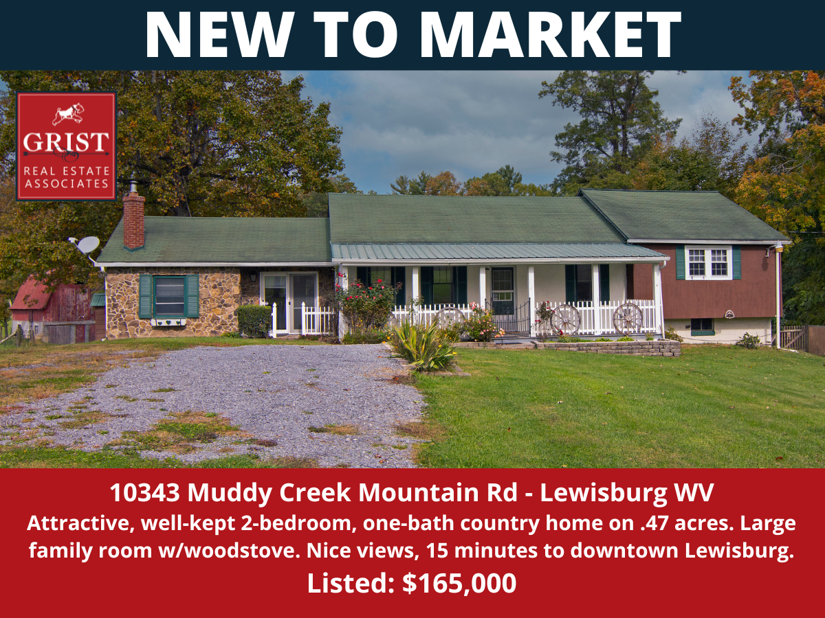 NEW TO MARKET! 10343 Muddy Creek Mountain Rd Lewisburg