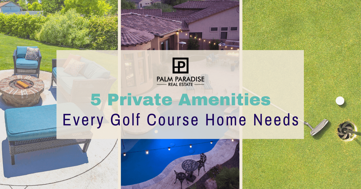 Private Amenities Every Golf Course Real Estate Owner Needs