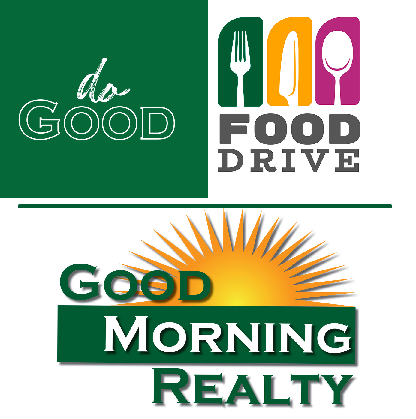 Good Morning Realty's annual food drive