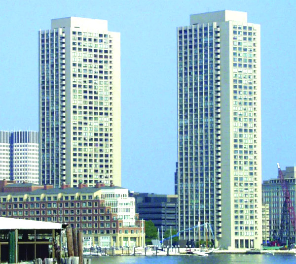 Harbor Towers offers Legendary Boston Views