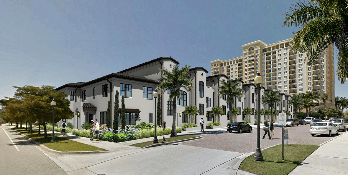 Valencia at Rosemary Place Townhomes For Sale Sarasota Valencia at