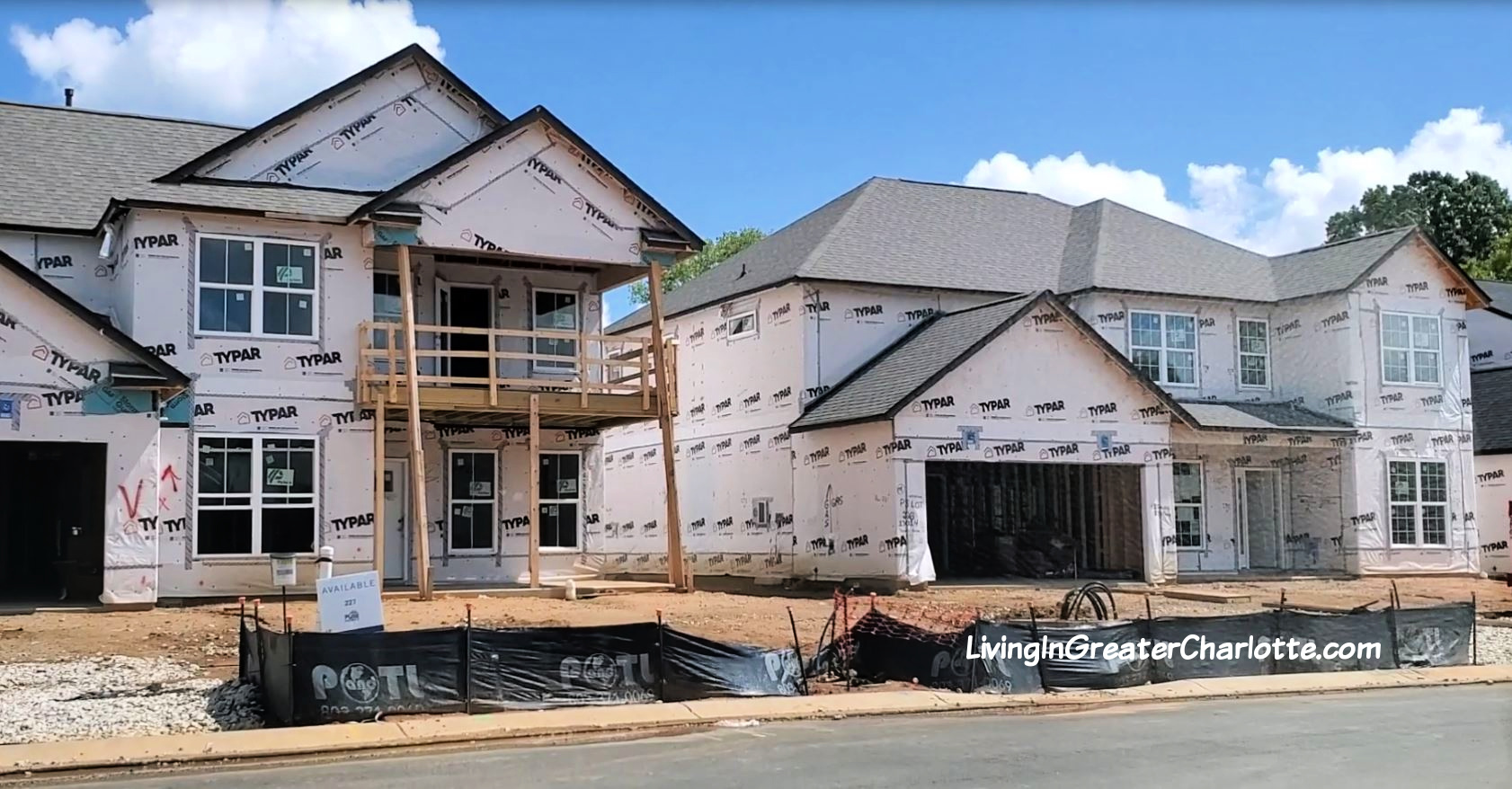 New Construction Homes for Sale in the Greater Charlotte NC area