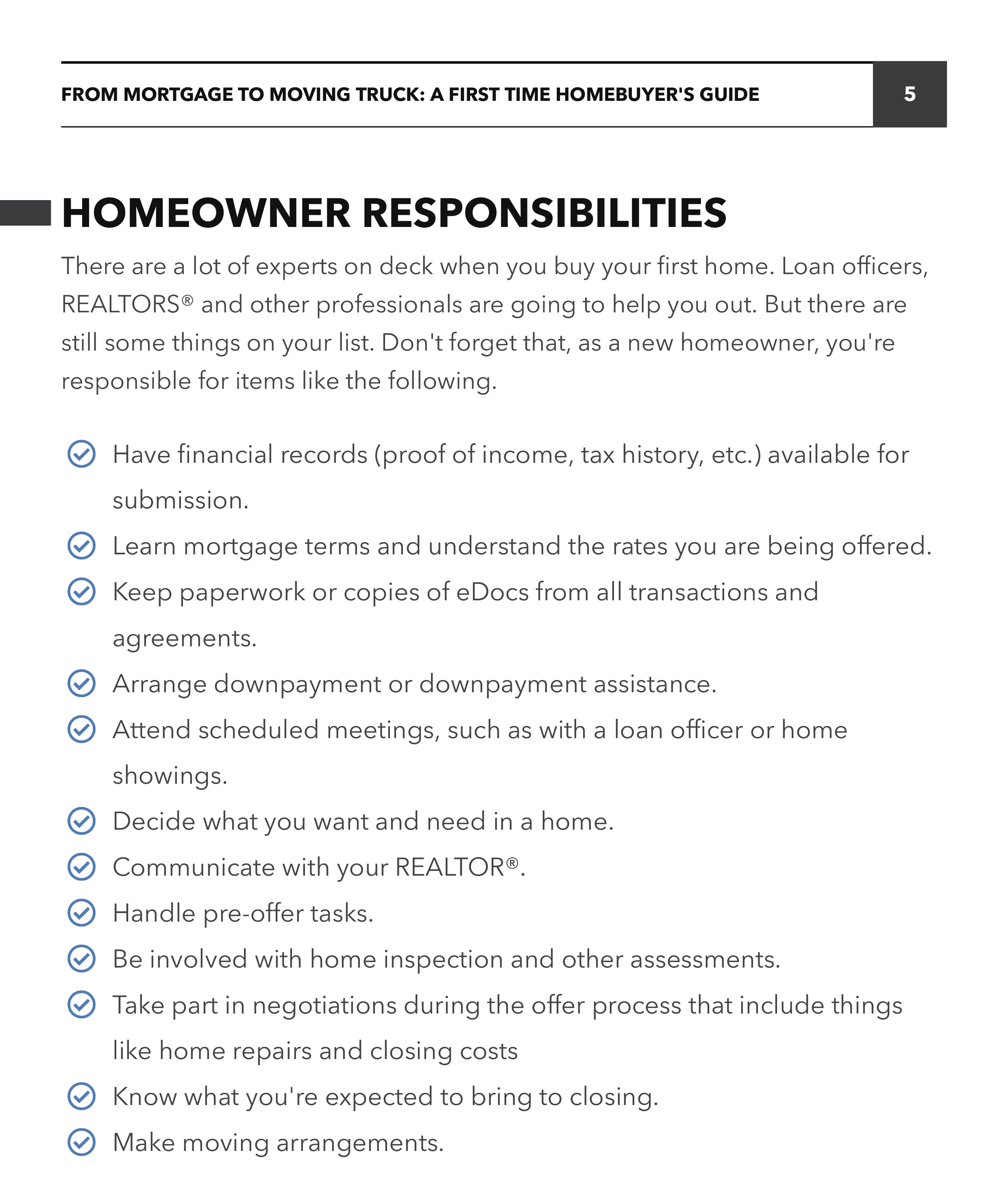 A First Time Homebuyer's Guide