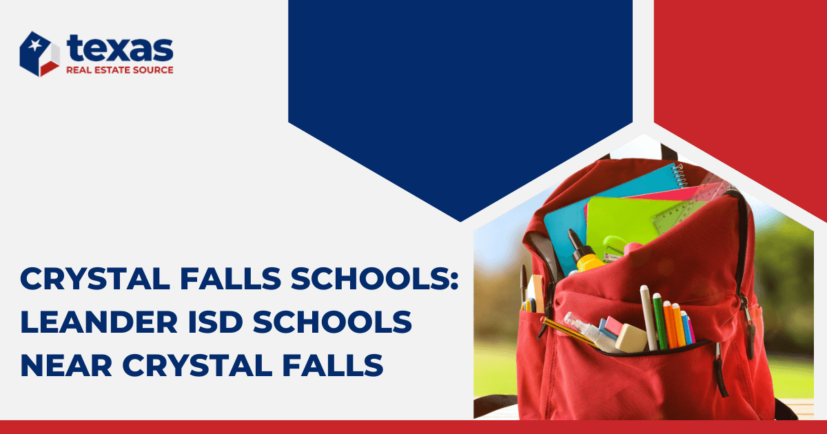 Crystal Falls Schools Leander ISD Schools Near Crystal Falls