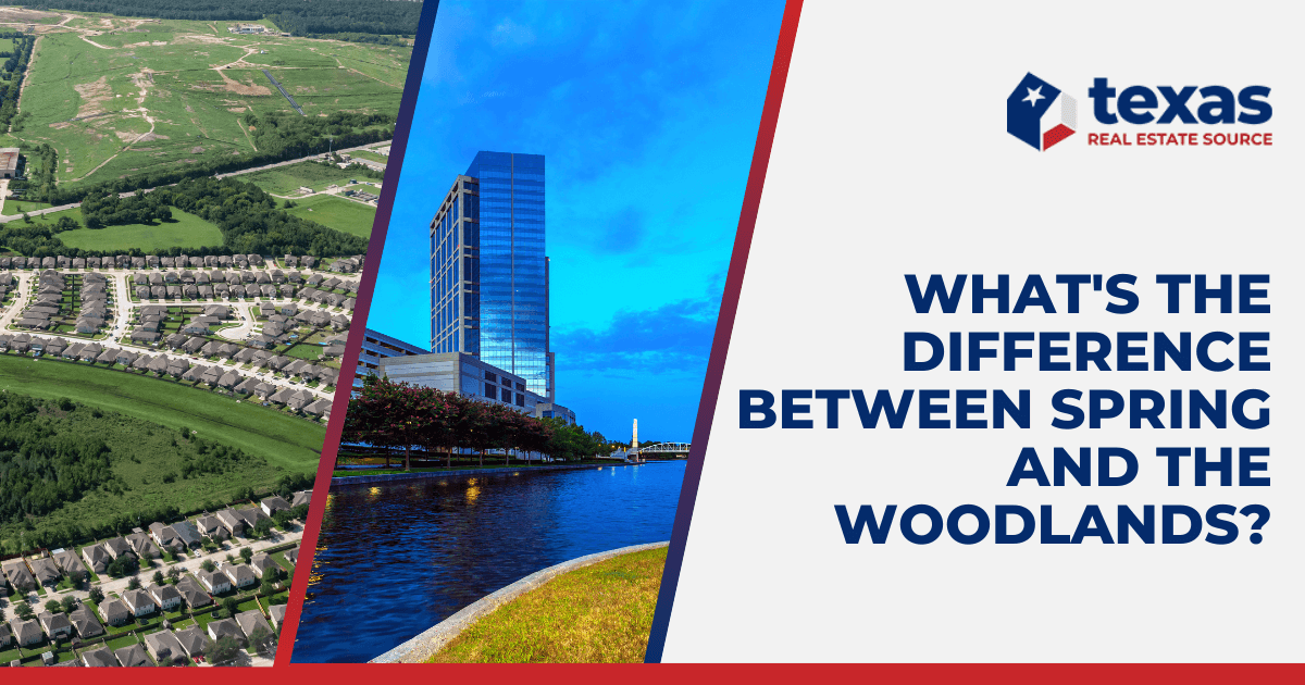 Spring vs. The Woodlands What's the Difference?