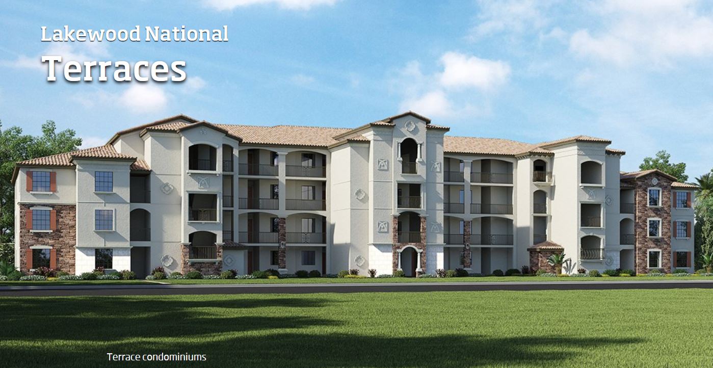 Terraces for sale in Lakewood National.