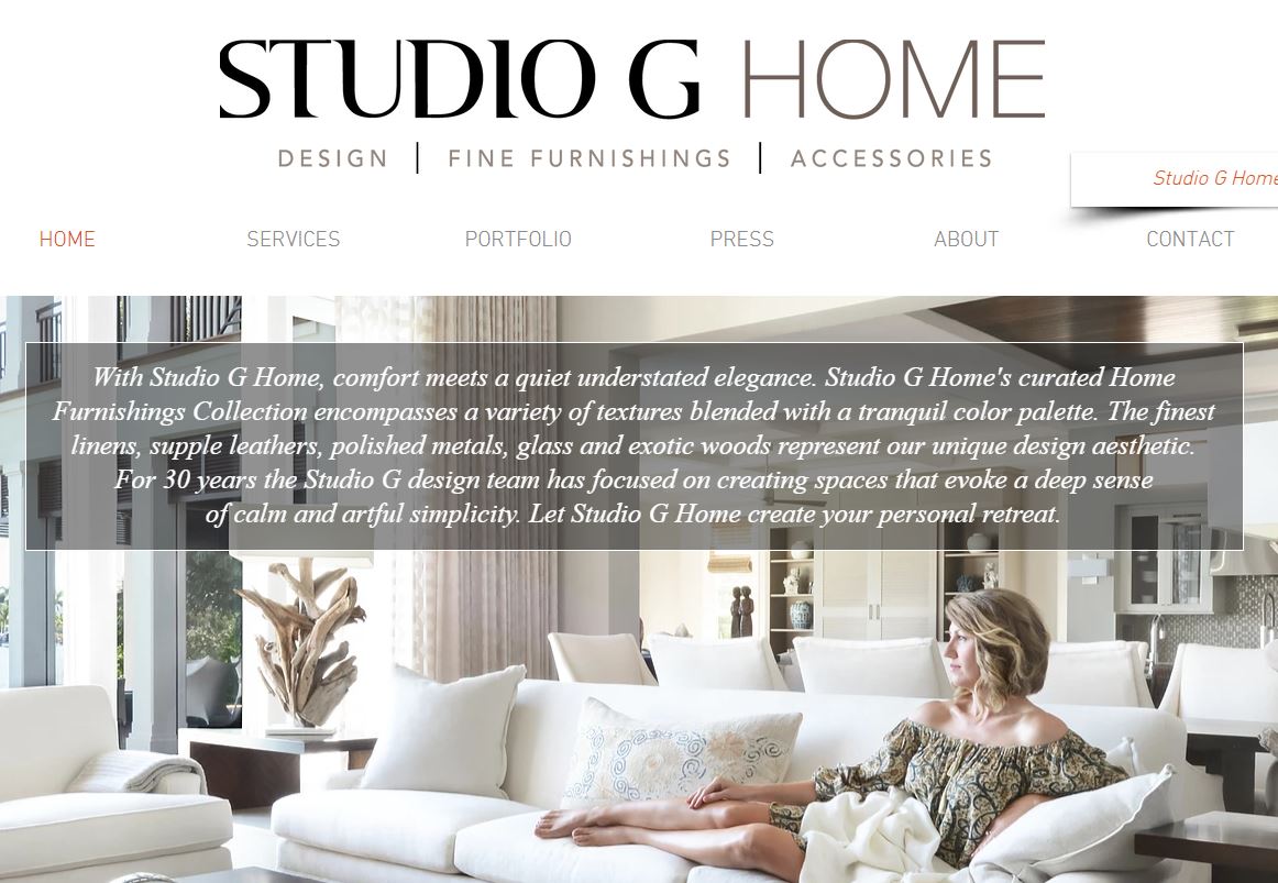 Studio G Where Exceptional Design and Fine Furnishings Call Home
