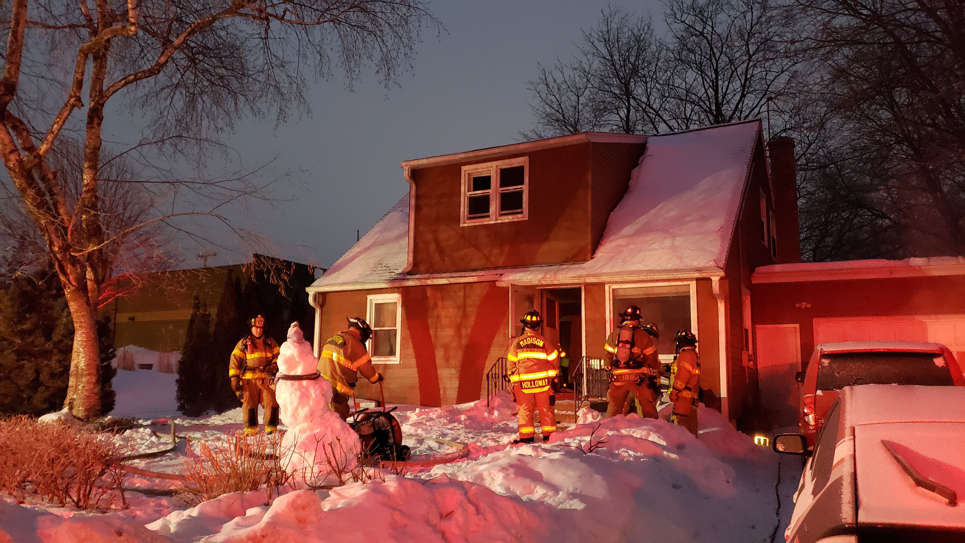 Josh and Jenna Lavik house fire