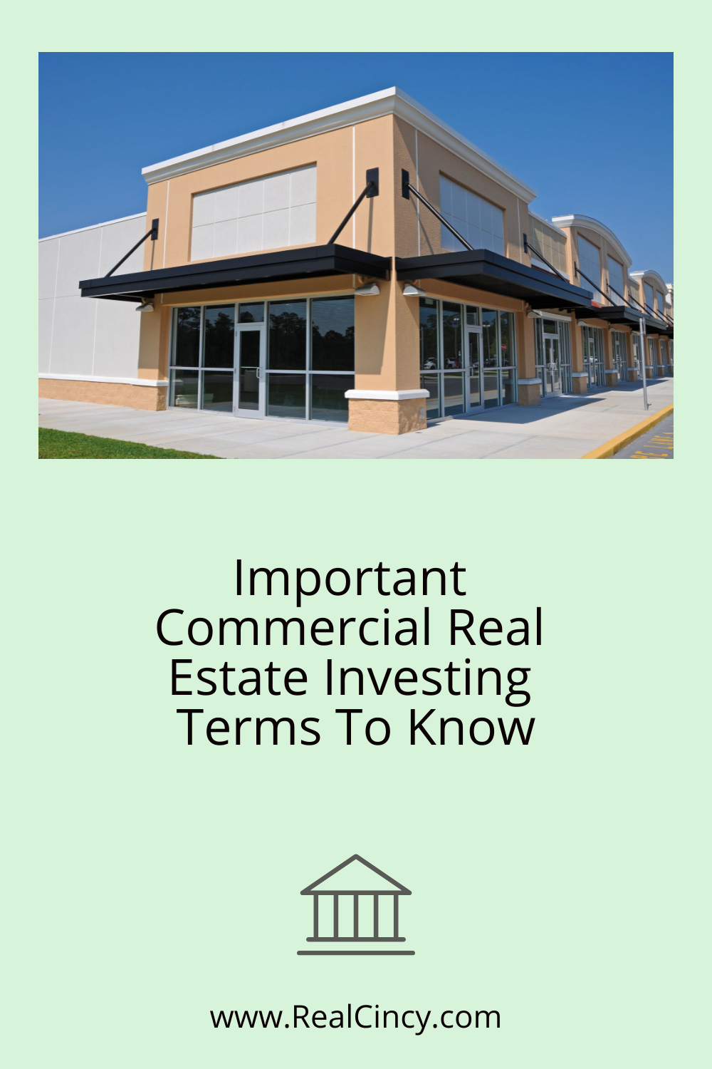Important Commercial Real Estate Terms To Know