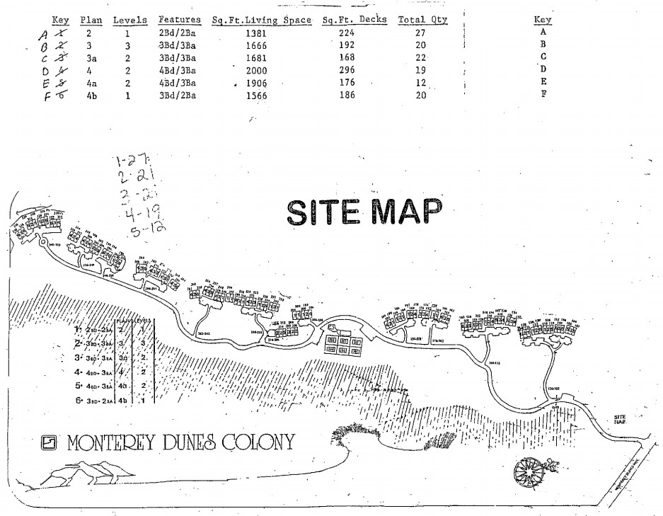 Monterey Dunes Colony Beach FrontOceanview TownhomesCondos