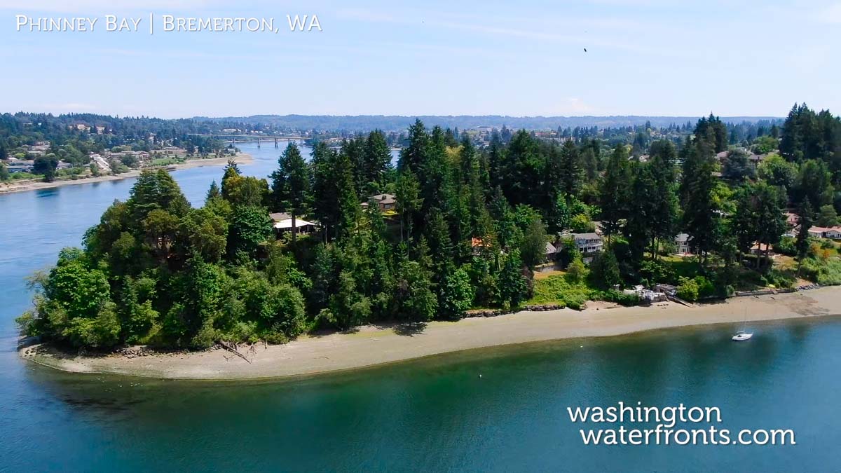 Waterfront Homes for Sale in Phinney Bay, Bremerton