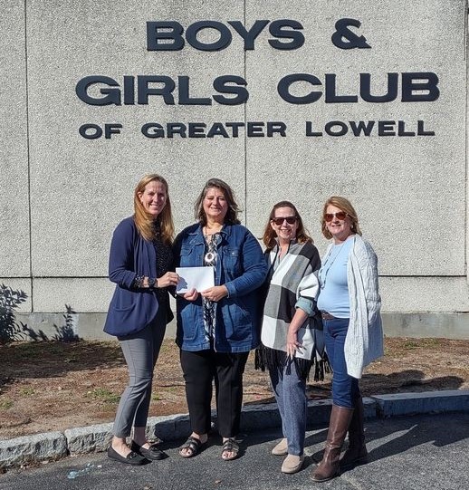 Chelmsford Office Donates 1,000 to Boys & Girls Club of Greater Lowell