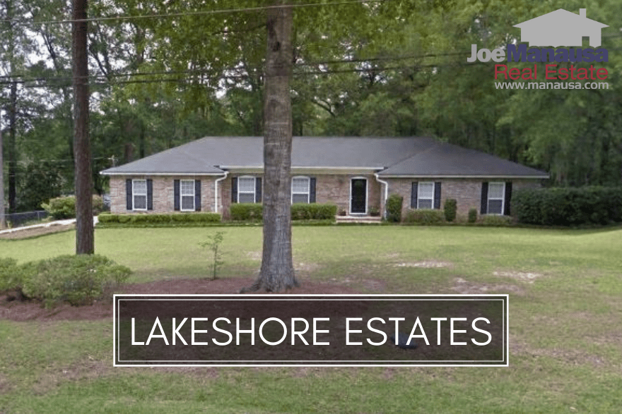 Tallahassee Lakeshore Estates Listings And Real Estate Report September