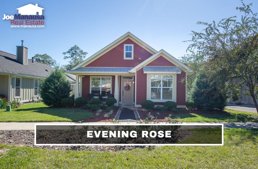 Tallahassee Evening Rose • Listings And Home Sales Report August 2022