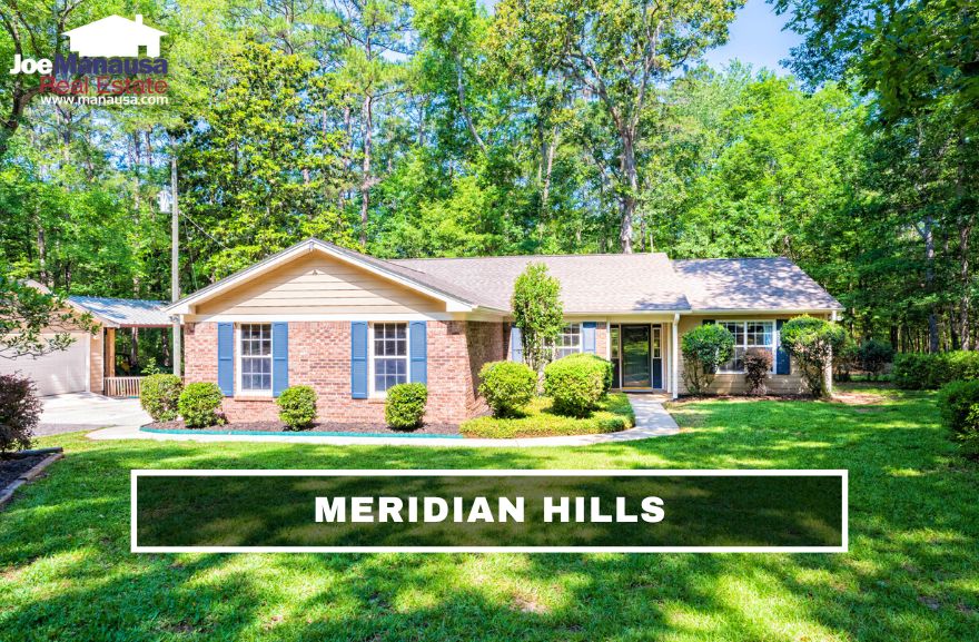 Tallahassee Meridian Hills • Listings and Sales Report December 2022