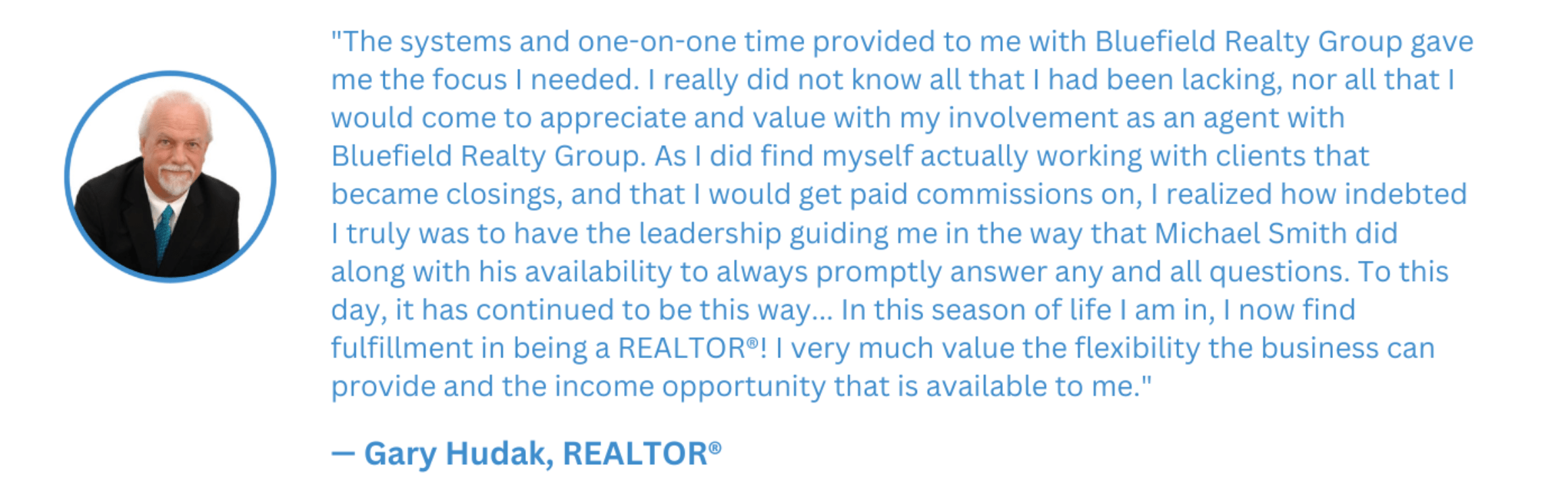 Explore a real estate career with Bluefield Realty Group