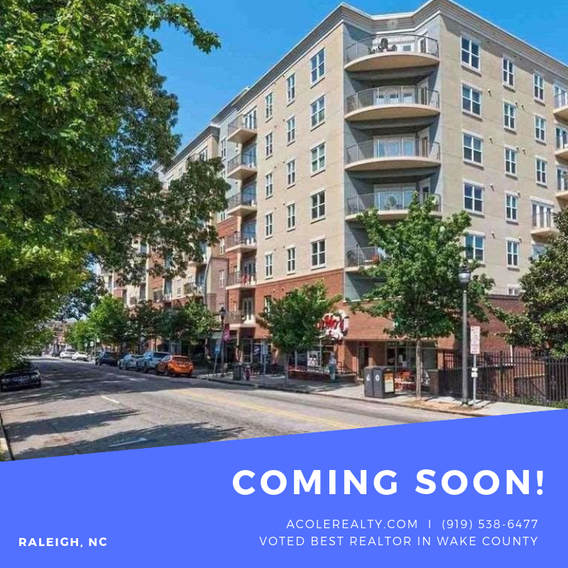 SOON* Downtown Raleigh Living!