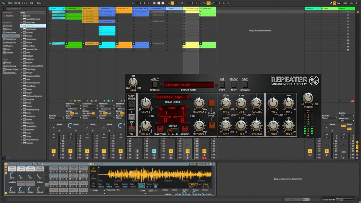 Plugin Review D16 Repeater Vintage Modelled Delay