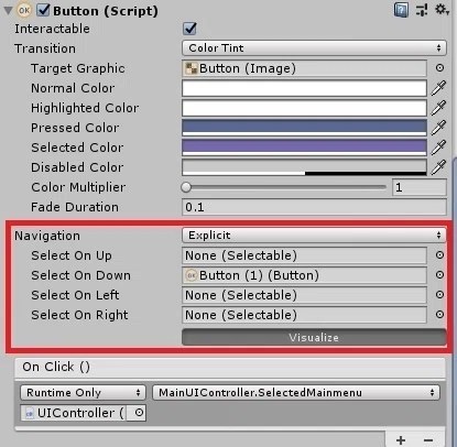ゲームパッドのみでUnityのUIを操作したい｜フチヌロー｜note