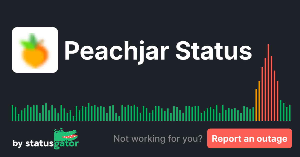 Peachjar Status. Check if Peachjar is down or having an outage
