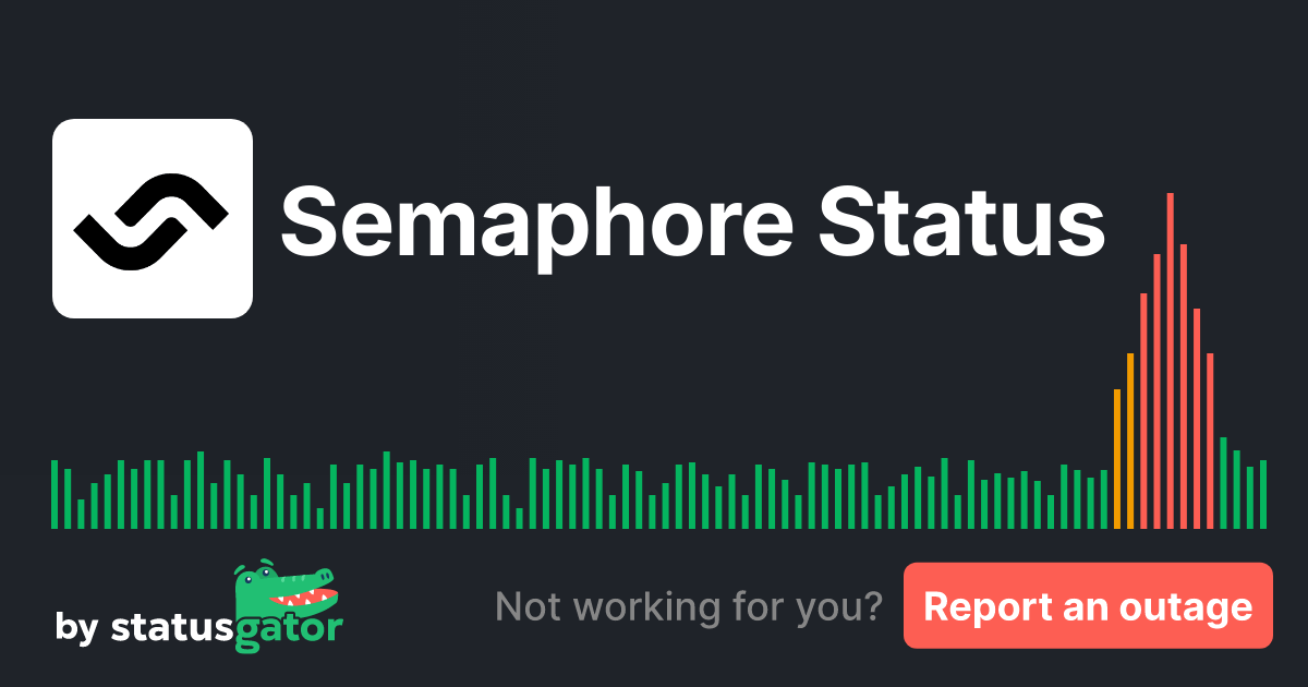 Semaphore GitHub API Requests Status. Check if Semaphore GitHub API Requests is down or having