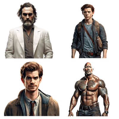 Famous Male Actors transparent PNG images - Page4 - StickPNG