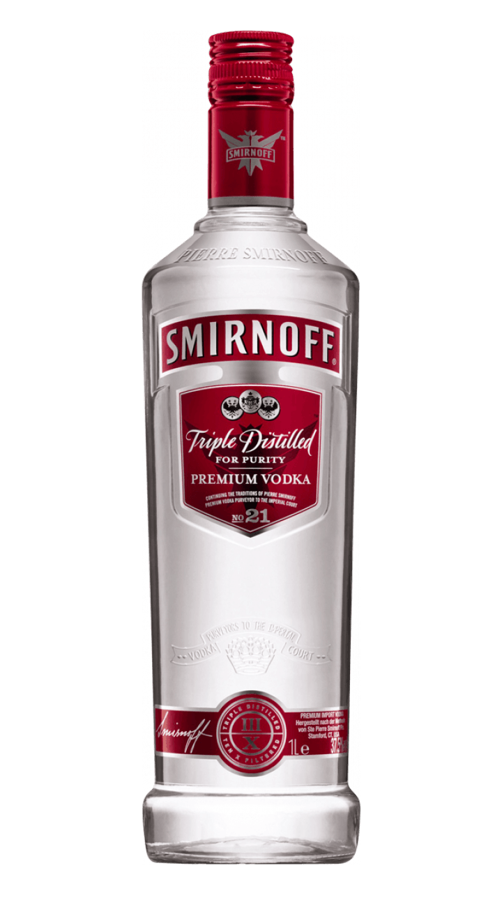 Smirnoff Vodka transparent PNG StickPNG