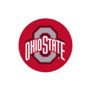 Ohio State Buckeyes Logo Black and White transparent PNG - StickPNG