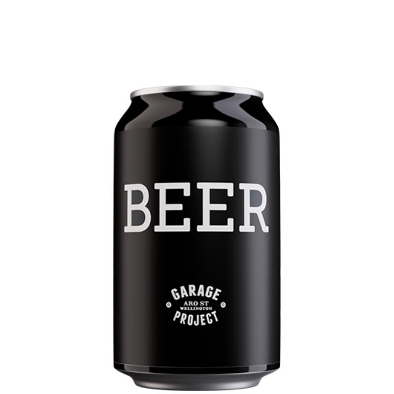 Super Liquor Garage Project Black BEER Can 330ml