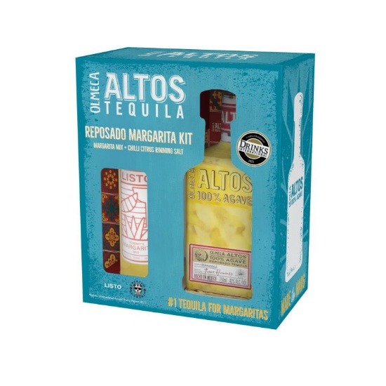 Super Liquor Olmeca Altos Reposado Tequila & Margarita Kit Gift Pack
