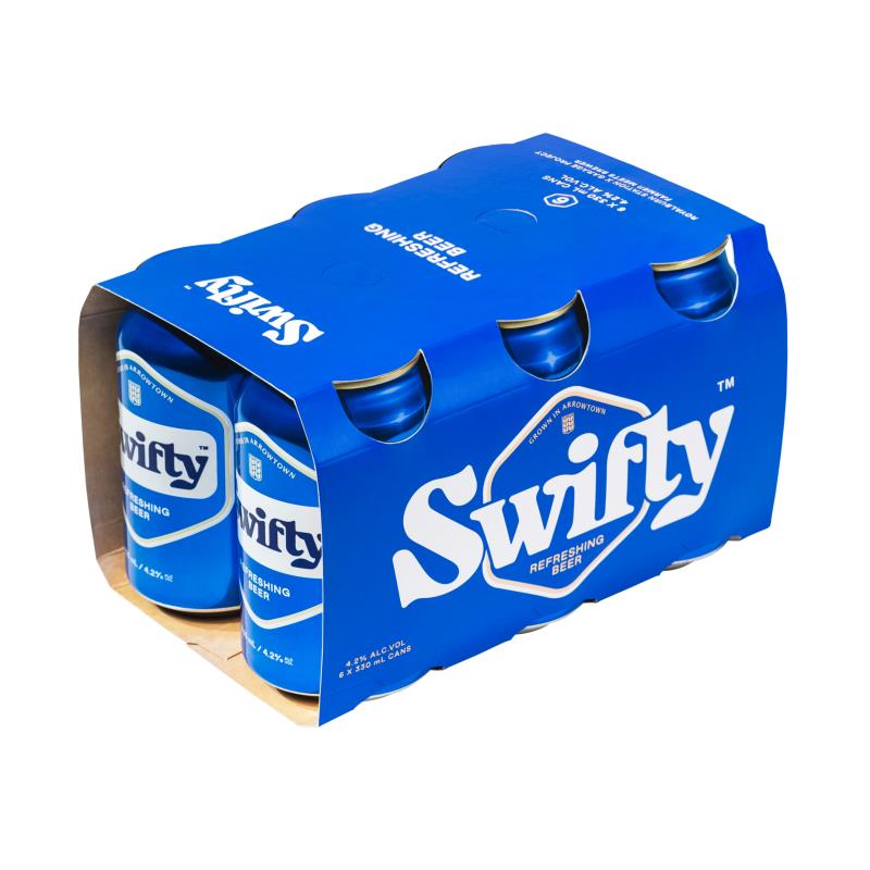 Super Liquor Garage Project Swifty Refreshing Beer Cans 6x330ml