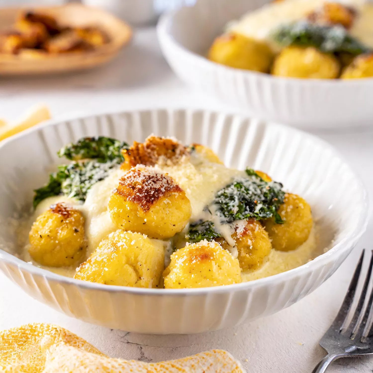 Creamy Baked Gnocchi with Sausage & Kale Recipe Sur La Table