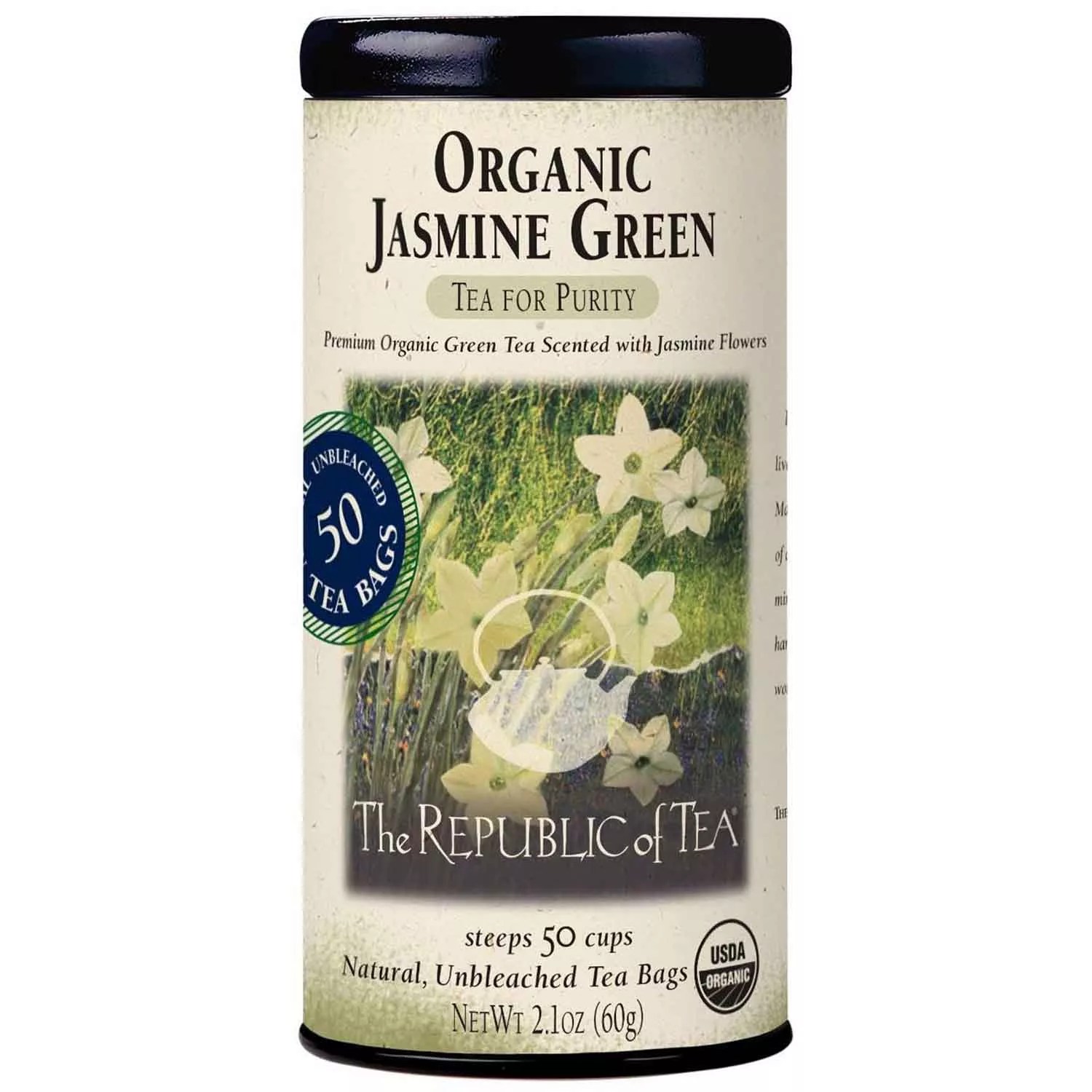 The Republic of Tea Organic Jasmine Green Tea Sur La Table