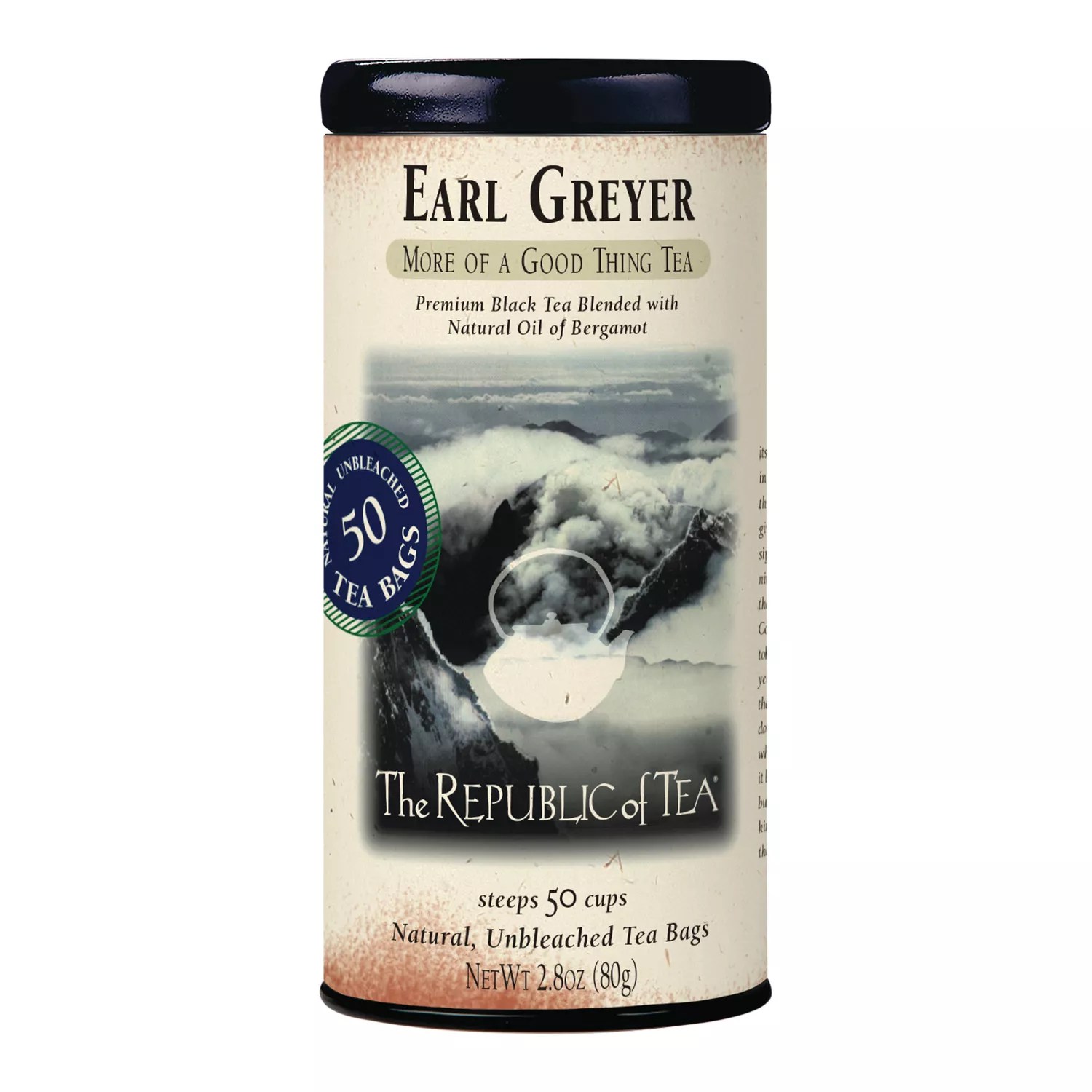 The Republic of Tea Earl Greyer FullLeaf Tea Sur La Table