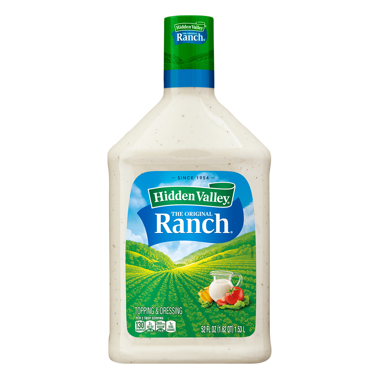 Top 50 most popular ranch dressing