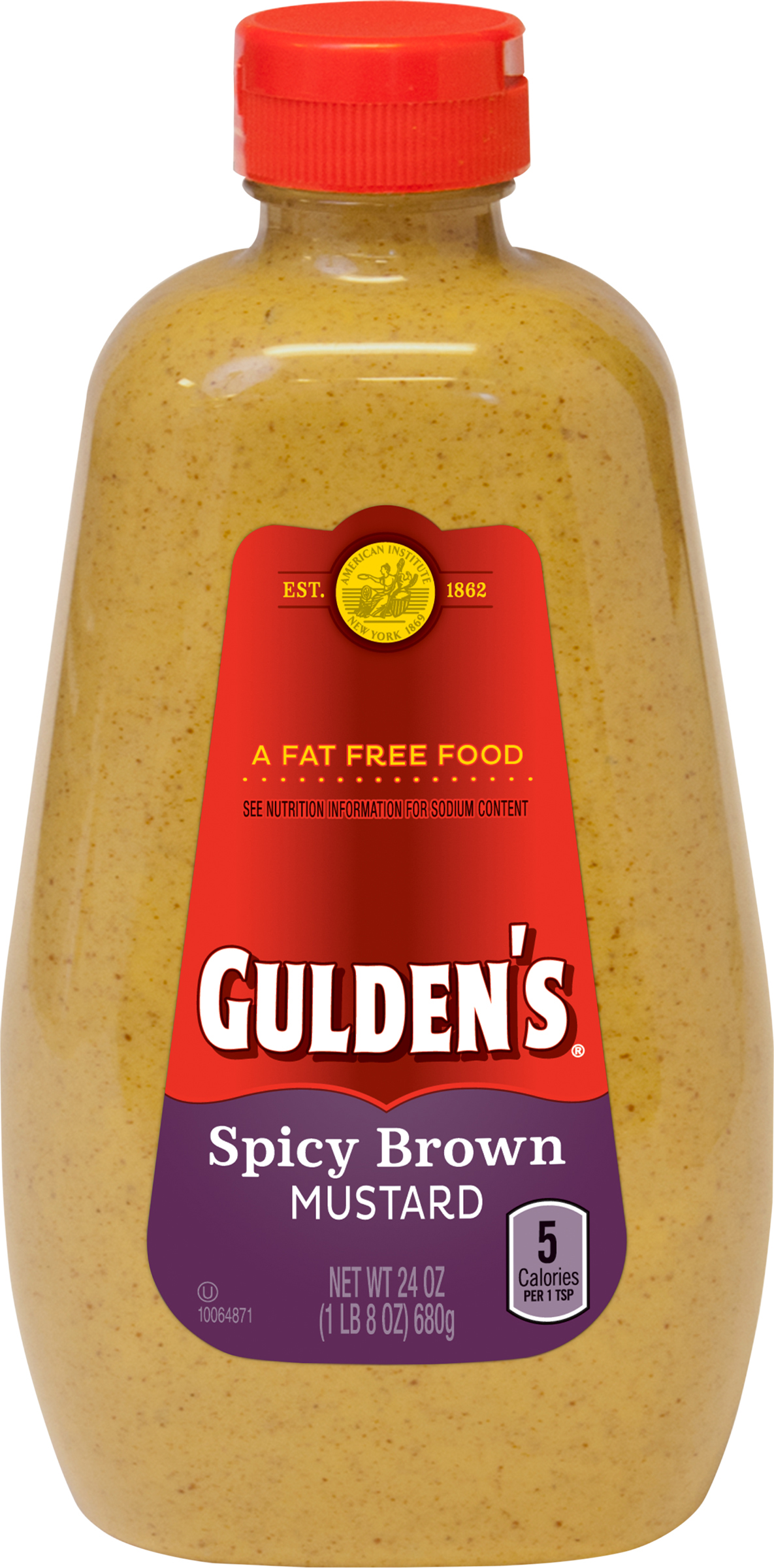 Top 50 most popular mustard